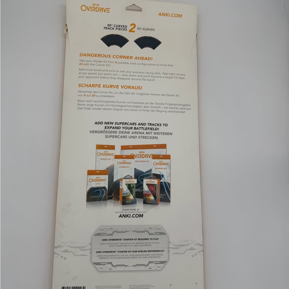 Anki Overdrive Corner Kit - Black and Orange - Picture 7 of 9